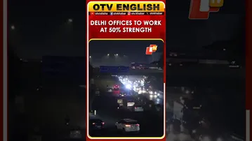 CPCB Reports ‘Very Poor’ Air Quality In Delhi As AQI Hits 380, Offices To Operate At 50% Strength