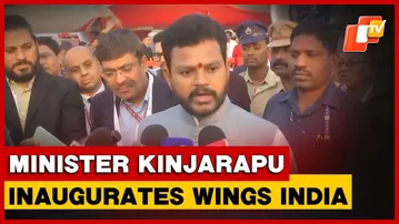 Minister Kinjarapu Inaugurates Wings India 2026 At Begumpet Airport