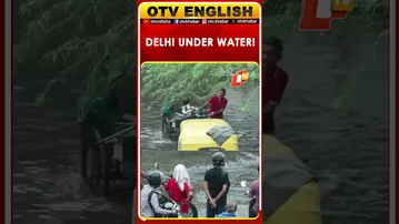 Heavily Waterlogged Zakhira Underpass Causes Inconvenience After Delhi Received Rainfall | OTV