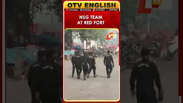 A Team Of NSG Personnel Arrive At Red Fort Car Blast Site For Probe