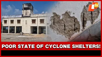 Ground Reality In Odisha’s Balasore Exposes Poor State Of Cyclone Shelters