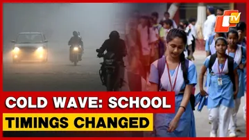 Cold Wave Prompts Change InSchool Timings In Bhadrak
