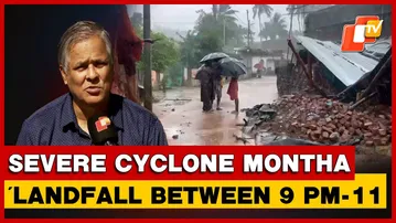 Severe Cyclonic Storm Montha To Make Landfall between 9 pm-11 pm: Expert