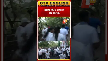 Goa CM Pramod Sawant Flags Off 'Run For Unity' On Rashtriya Ekta Diwas