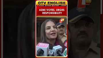 Shabana Azmi Votes In Mumbai BMC Polls, Urges Responsibility