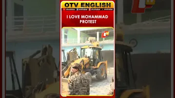 “I Love Mohammad” Placards Lead to Tense Clash, Bulldozer Rolls on Doctor’s Property