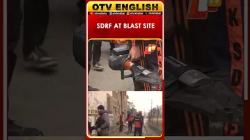 SDRF Team Reaches Nowgam Police Station Blast Site For Inspection