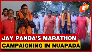 BJP National VP Baijayant Panda Rallies Support For Jay Dholakia