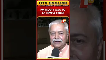 PM Modi Meets Lenasia Temple Priest In SA; Urges Stronger Diaspora, Culture Connect