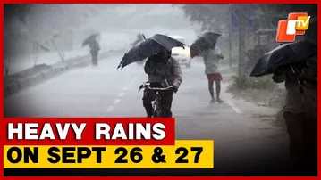 Orange Alert: Heavy Rains To Lash Odisha Districts On September 26 & 27