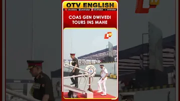COAS General Upendra Dwivedi Takes A Guided Tour Of INS Mahe