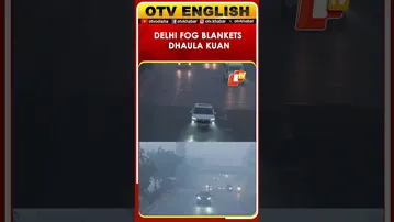 WATCH | Delhi: Cold Wave Continues, Fog Blankets Dhaula Kuan