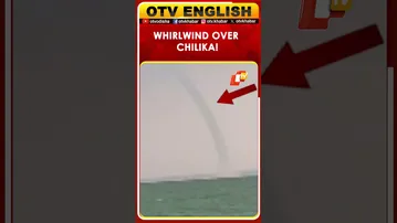 Spectacular Whirlwind Seen Near Kalijai In Chilika