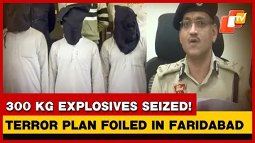Major Terror Plot Foiled: 300kg Explosives, AK-47 Seized In Faridabad