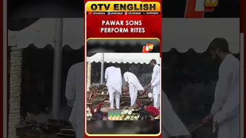 Baramati: Ajit Pawar's Sons Perform Father's Last Rites