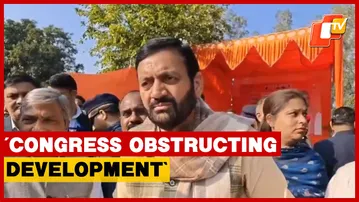 Congress trying to obstruct pace of development: