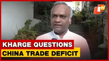 Minister Kharge Questions Trade Deficit With China In Bengaluru
