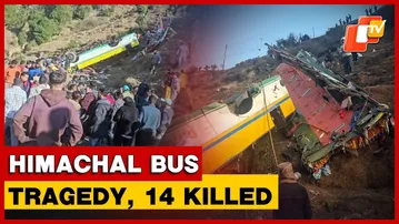 14 Killed, Over 20 Injured After Bus Falls Into 500-Foot Deep Gorge In Himachal Pradesh