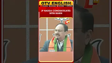Union Minister JP Nadda Congratulates Nitin Nabin On Becoming 12th BJP National President