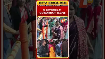 5 Lakh Devotees Participate In Khichdi Mela At Gorakhnath Temple