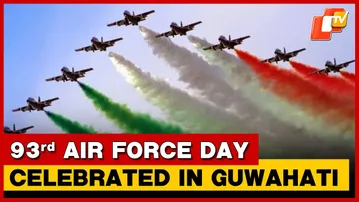 India Celebrates 93rd Air Force Day With Grand Air Show Over Brahmaputra River In Guwahati | OTV