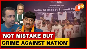 Leaders Criticise Indian Youth Congress Protest At AI Summit In Delhi