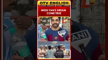 Messi Fan Abhishek's Dream Moment In Hyderabad