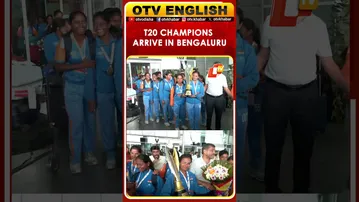 Indian Blind Women’s Team Arrives in Bengaluru After Historic T20 World Cup Win