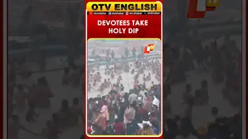 Devotees Take Holy Dip At Sangam, Prayagraj, UP During Magh Mela
