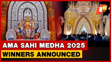 OTV’s Ama Sahi Medha Contest : Dhenkanal’s Maudamani Rajalaxmi Puja Committee Bags Best