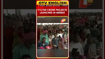 PM Narendra Modi Dedicates Projects Worth Rs 12,930 Crore In Meerut | UP