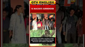 Maoist Leader With Rs 65 L Bounty Among 15 Odisha Cadre Rebels Surrender In Chhattisgarh