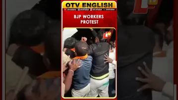 BJP Workers Protest Stadium Renaming In Tumakuru, Detained