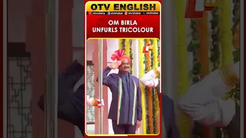 Lok Sabha Speaker Om Birla Unfurls Tricolour In Delhi On Republic Day