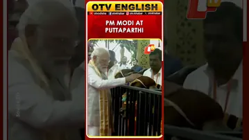 PM Modi Visits Sri Sathya Sai Baba’s Mahasamadhi, Offers Prayers In Puttaparthi | Andhra Pradesh