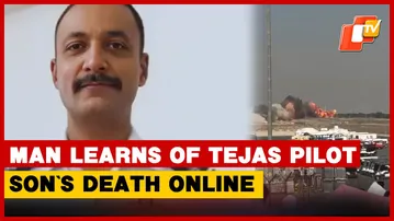 Tejas Pilot’s Father Learnt Of Son’s Crash While Watching Dubai Airshow Videos On YouTube