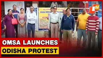 OMSA Begins Statewide Protest, Doctors Suspend OPD Services For An Hour Across Odisha