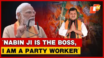 PM Modi Says “Nitin Nabin Is The Boss, I Am A Party Worker” At BJP Headquarters