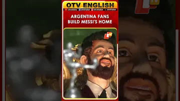 Kolkata Fans Build Messi Miami Home Replica For His GOAT India Tour