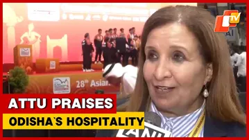 ATTU Vice President Sheikha Hayat Al Khalifa Thanks Odisha | OTV News English | OTV