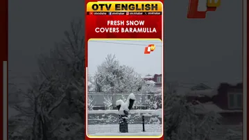 Fresh Snow Covers Baramulla In J&K