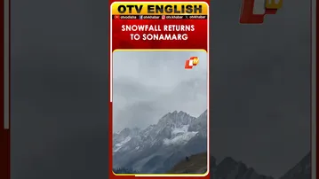 Snowfall Returns To Sonamarg’s Upper Reaches Amid Dip In Temperature
