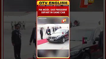 Delhi: PM Modi, UAE President Travel In Same Car From Airport | OTV