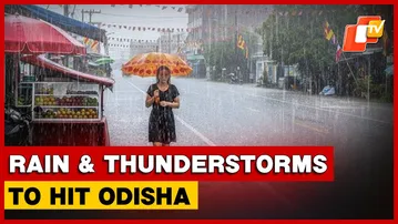 Rain And Thunderstorms Likely In Odisha For The Next Two Days