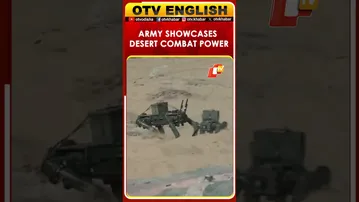 Rajnath Singh Witnesses Indian Army’s ‘Exercise Thar Shakti’ At Longewala Border