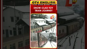 Himachal Pradesh Snowfall Boosts Kalka-Shimla Toy Train Tourism