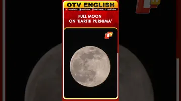 Full Moon On 'Kartik Purnima', As Seen In Hyderabad, Telangana
