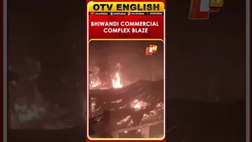 Maharashtra | Massive Fire Engulfs Shree Rajlaxmi Complex In Bhiwandi; No Casualties Reported