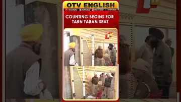 Votes Counting For Tarn Taran Assembly By-Election Begins At Mai Bhago Intl College Of Nursing