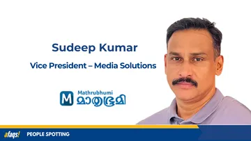 Sudeep Kumar elevated to Vice President – Media Solutions at The Mathrubhumi Group